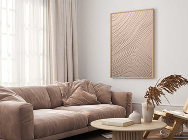 Mocha Texture Print