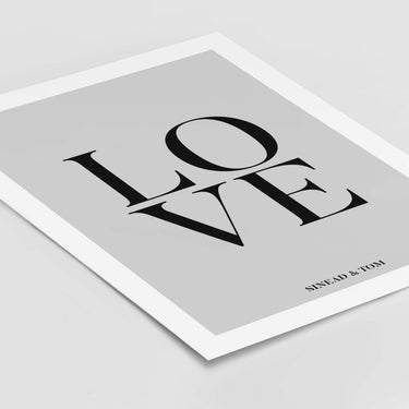 Personalised Love Poster