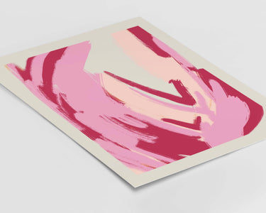 Pink Eruption Print