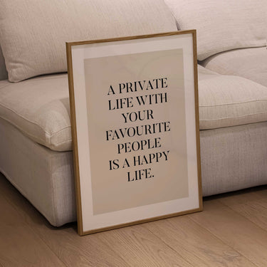 Private Life Poster