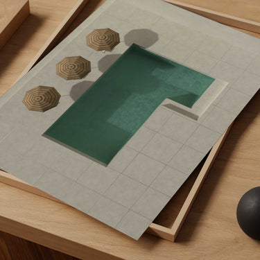 Private Pool Print