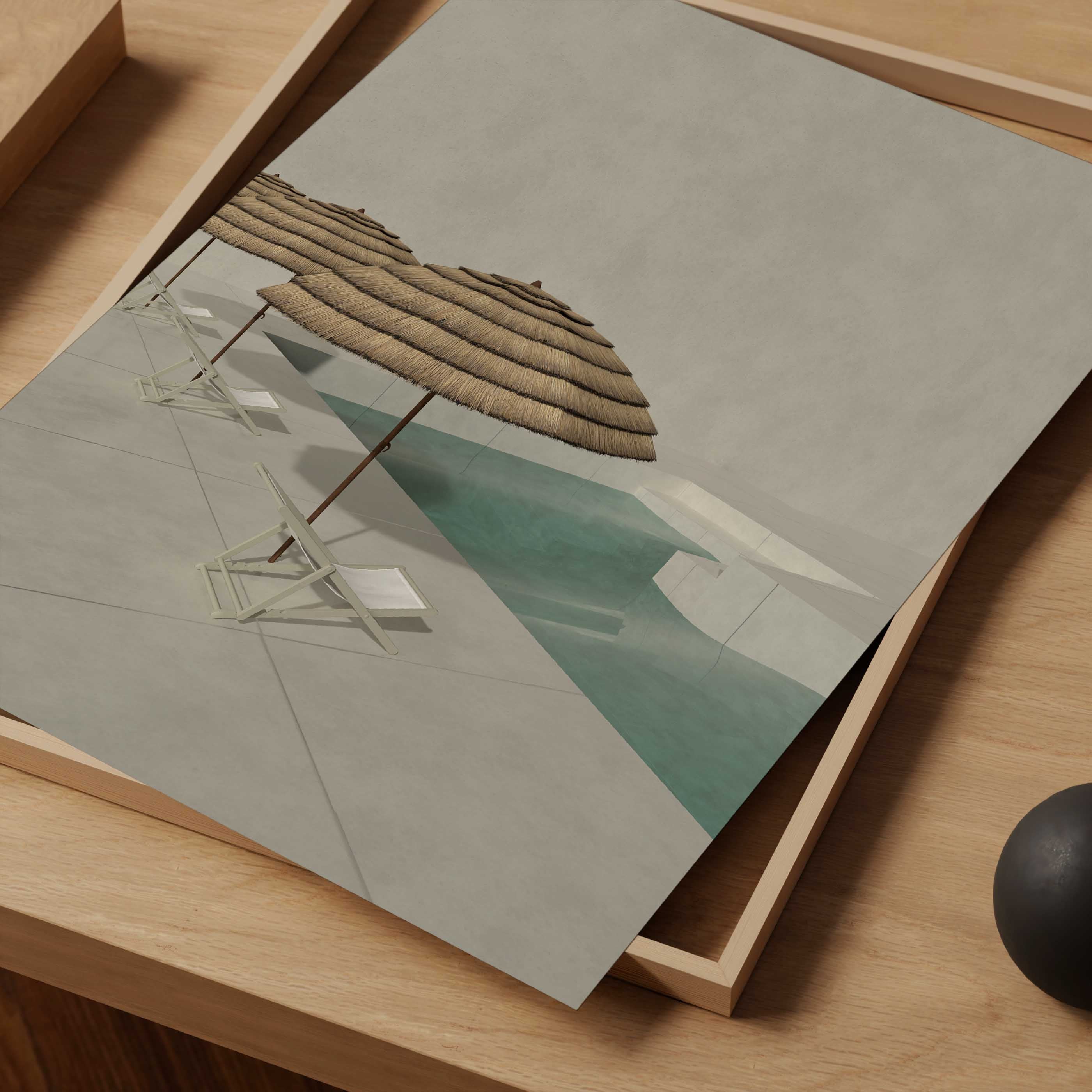 Private Pool Print II – D'Luxe Prints