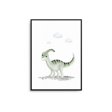 Parasaurolophus  Dinosaur Poster