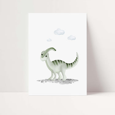 Parasaurolophus  Dinosaur Poster