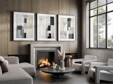 Shola Abstract Set of 3 Prints