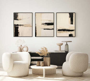Sofien Abstract Set of 3 Prints