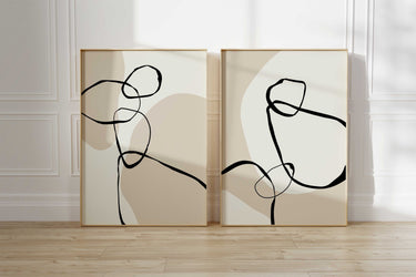 Tonia Abstract Prints Set