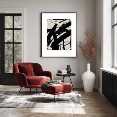Trystan Abstract Print