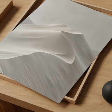White Dunes Print