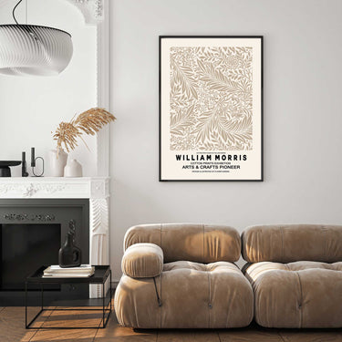 William Morris - Beige Print