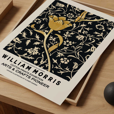 William Morris - Yellow Cotton Exhibition Poster II