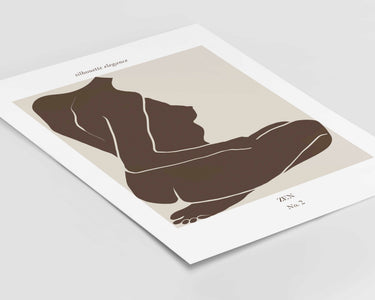Zen Silhouette Print