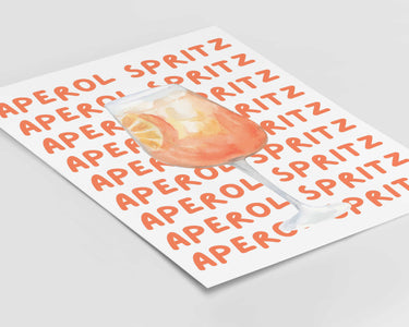 Aperol Spritz Print