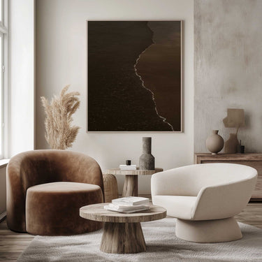 Bronze Sands I – Coastal Texture Print