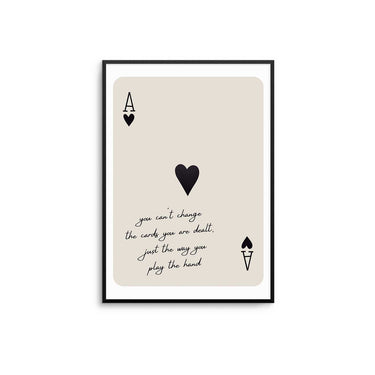 The Cards You Are Dealt Poster