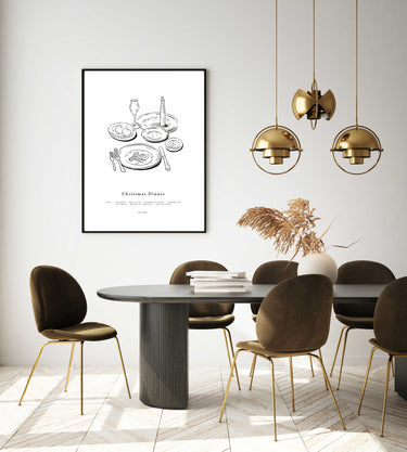 Christmas Dinner Print