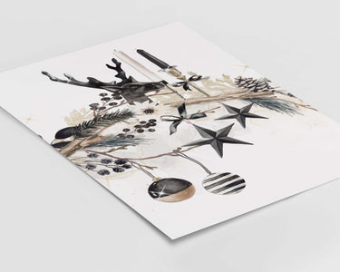 Christmas Wreath Part 2 Print