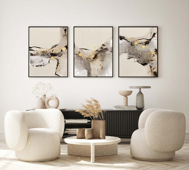 Cobana Abstract Set of 3 Prints