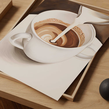 Coffee And Milk Poster