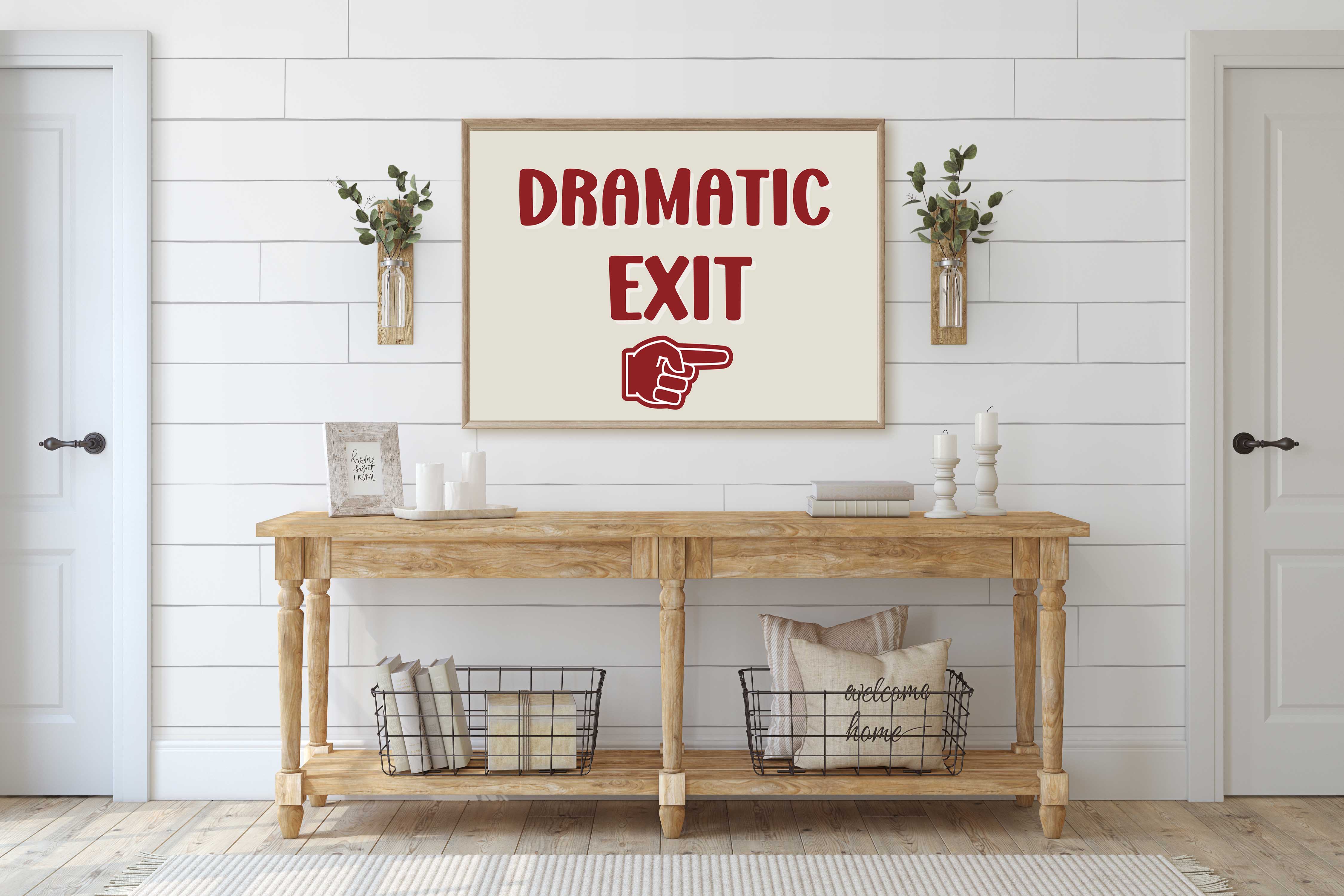 Dramatic Exit Print – D'Luxe Prints