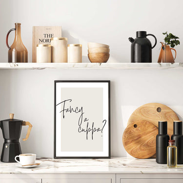Fancy A Cuppa Print