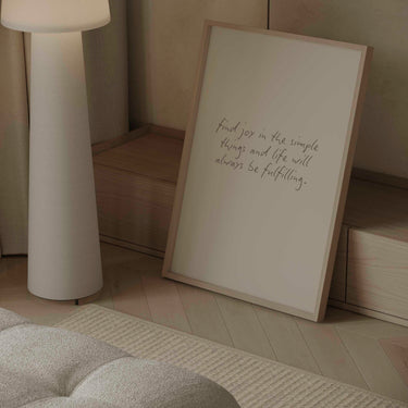Find Joy Handwritten Print
