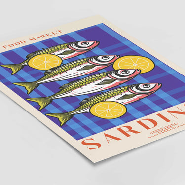 Sardines Food Market Poster