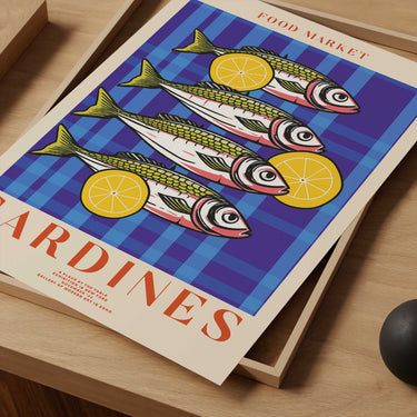Sardines Food Market Poster