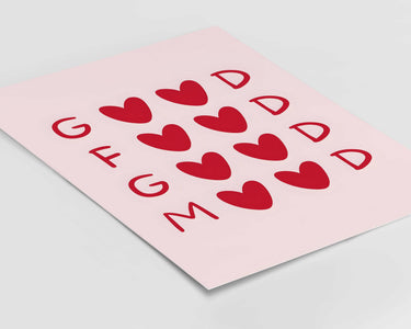 Good Food Good Mood Print