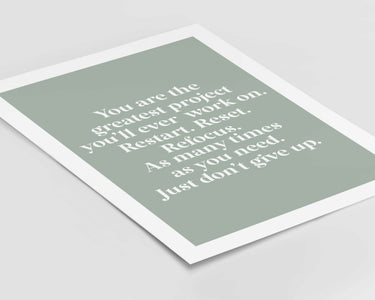 Greatest Project Print