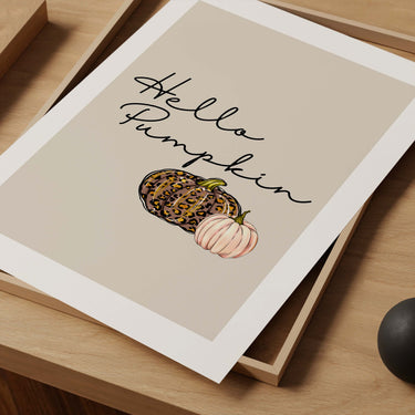 Hello Pumpkin Print
