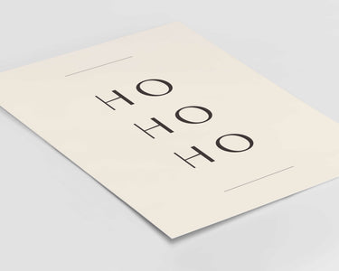 Ho Ho Ho Print