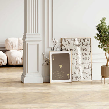 How Lucky Are We Script Print