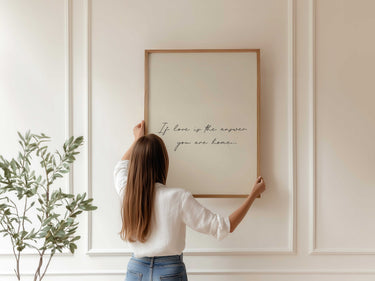 If Love Is The Answer Print