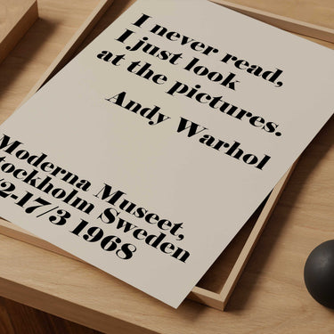 I Never Read Print