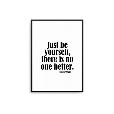 Just Be Yourself Poster