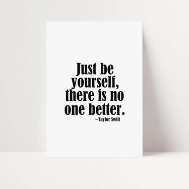 Just Be Yourself Poster