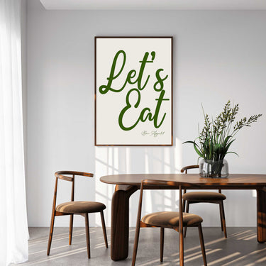 Let's Eat Print