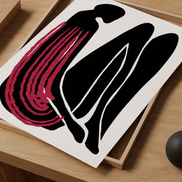 Chilled Lines Print