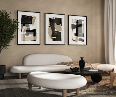 Marysol Abstract Set of 3 Prints