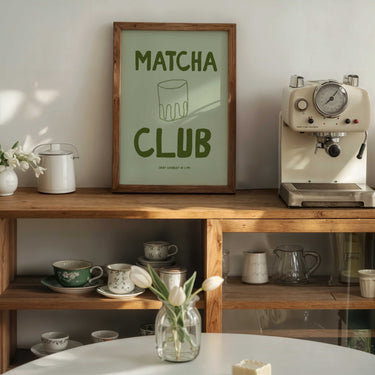 Matcha Club Print