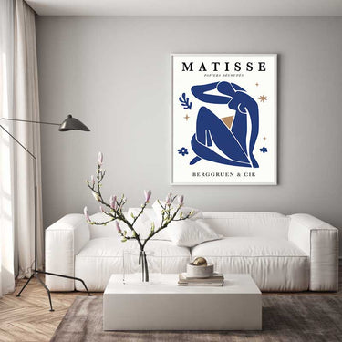 Matisse Blue Pose Print