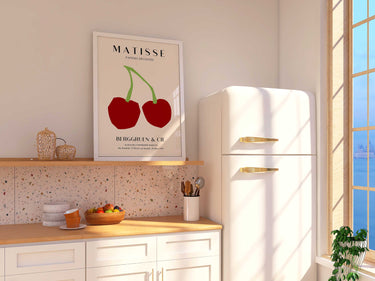 Matisse Cherries Print
