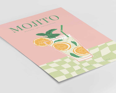 Mojito Cocktail Print