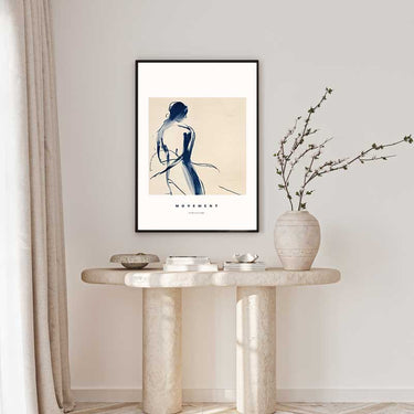 Movement Lines Print