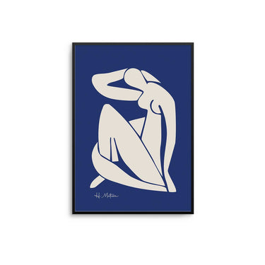 Matisse Blue Poster Poster