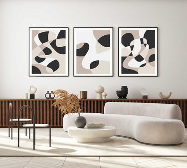 Canaria Abstract Set of 3 Prints