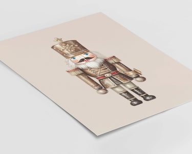Scandi Nutcracker Print