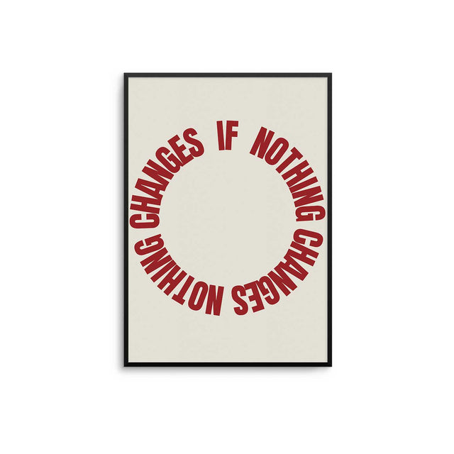 Nothing Changes Print – D'Luxe Prints