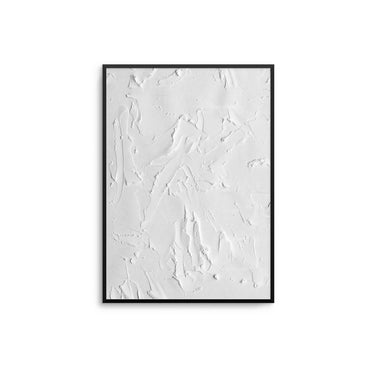 Off White Textured  Clay Poster II